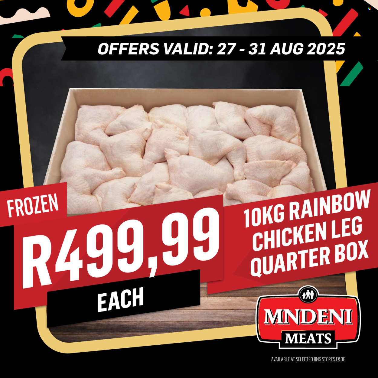 Mndeni Meats specials - 27/08/2025 - 31/08/2025. Page 7