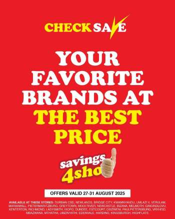 Check Save catalogue  - 27/08/2025 - 31/08/2025.