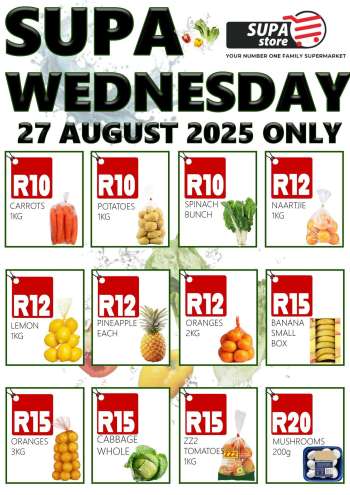 Supa Store catalogue  - 27/08/2025 - 27/08/2025.
