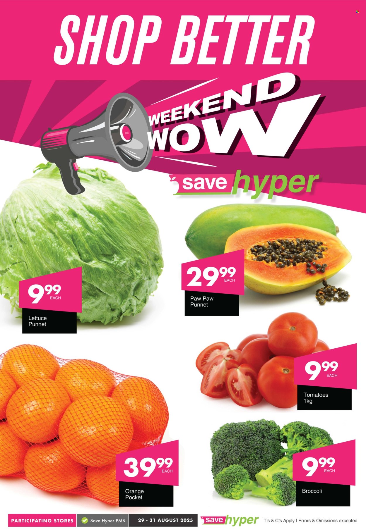 Save hyper specials - 29/08/2025 - 31/08/2025. Page 1