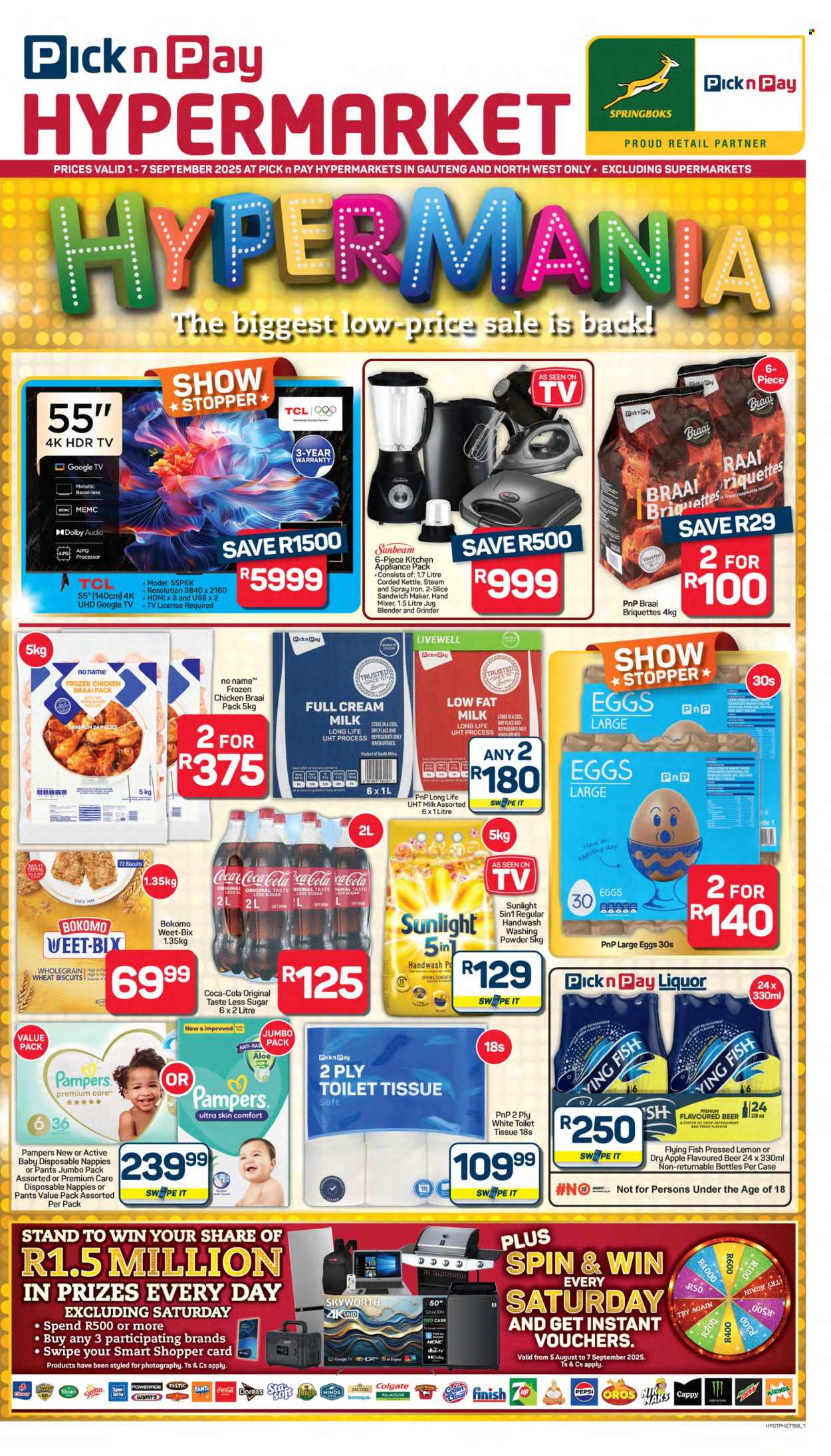 Pick n Pay Hypermarket specials - 01/09/2025 - 07/09/2025. Page 1