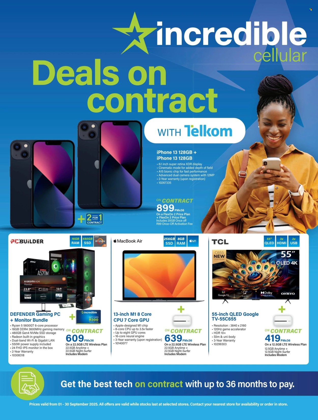 Incredible Connection specials - 01/09/2025 - 30/09/2025. Page 1