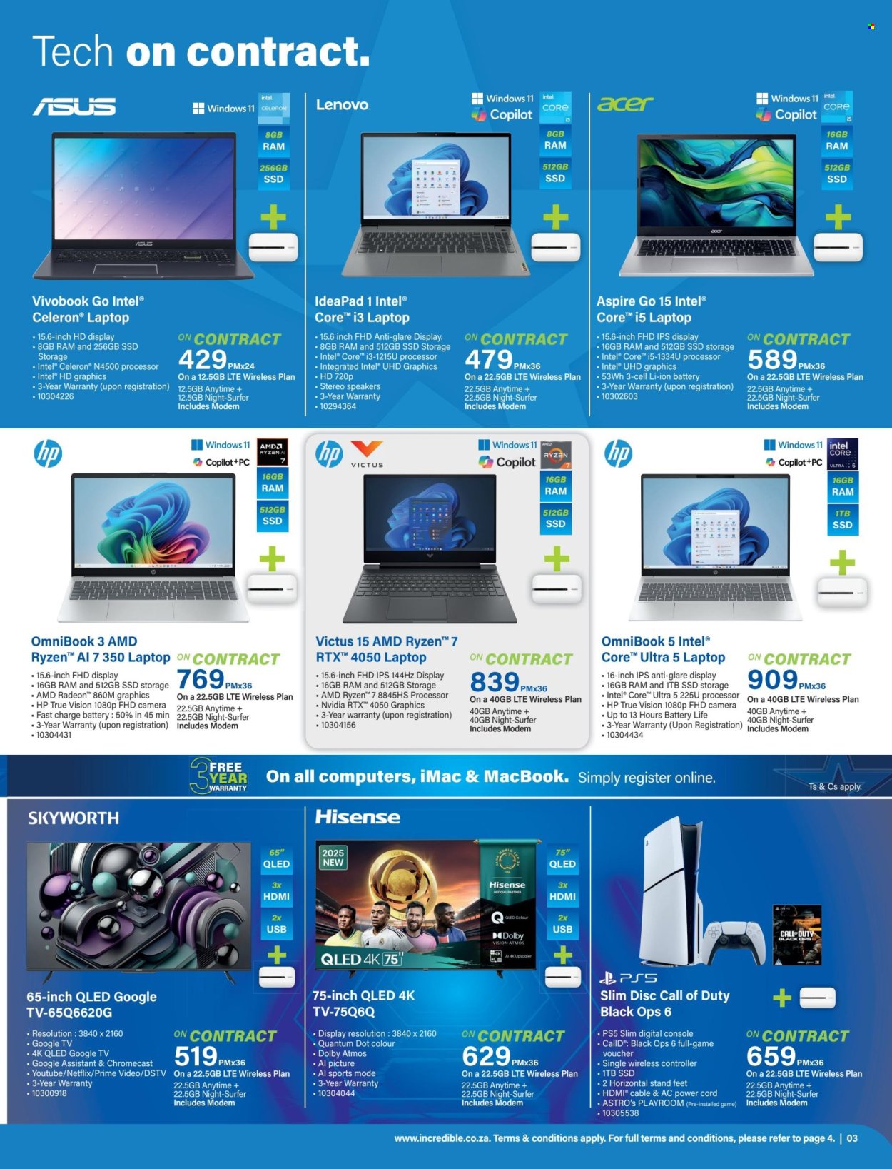 Incredible Connection specials - 01/09/2025 - 30/09/2025. Page 3