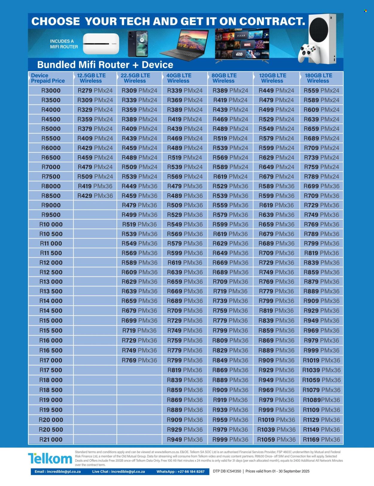 Incredible Connection specials - 01/09/2025 - 30/09/2025. Page 4