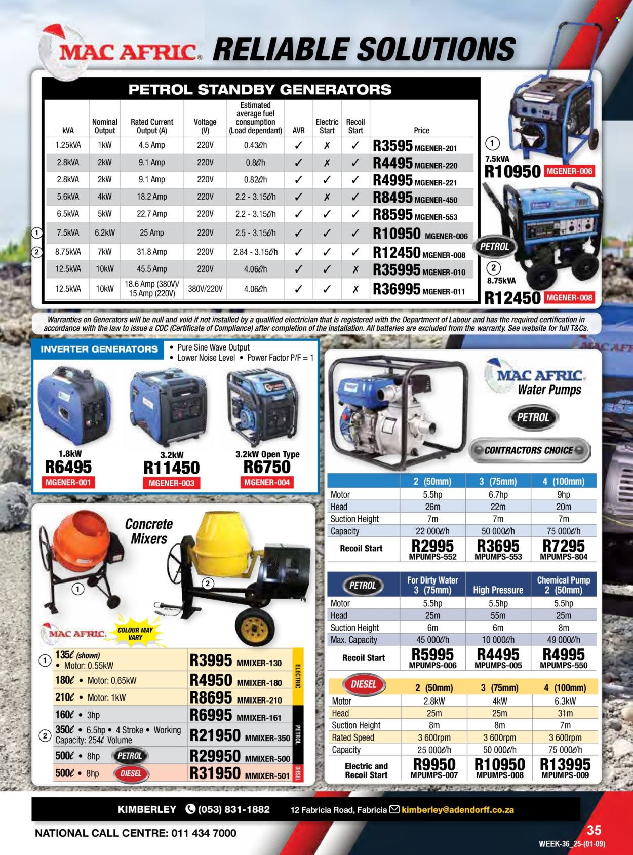 Adendorff Machinery Mart specials - 01/09/2025 - 30/09/2025. Page 37
