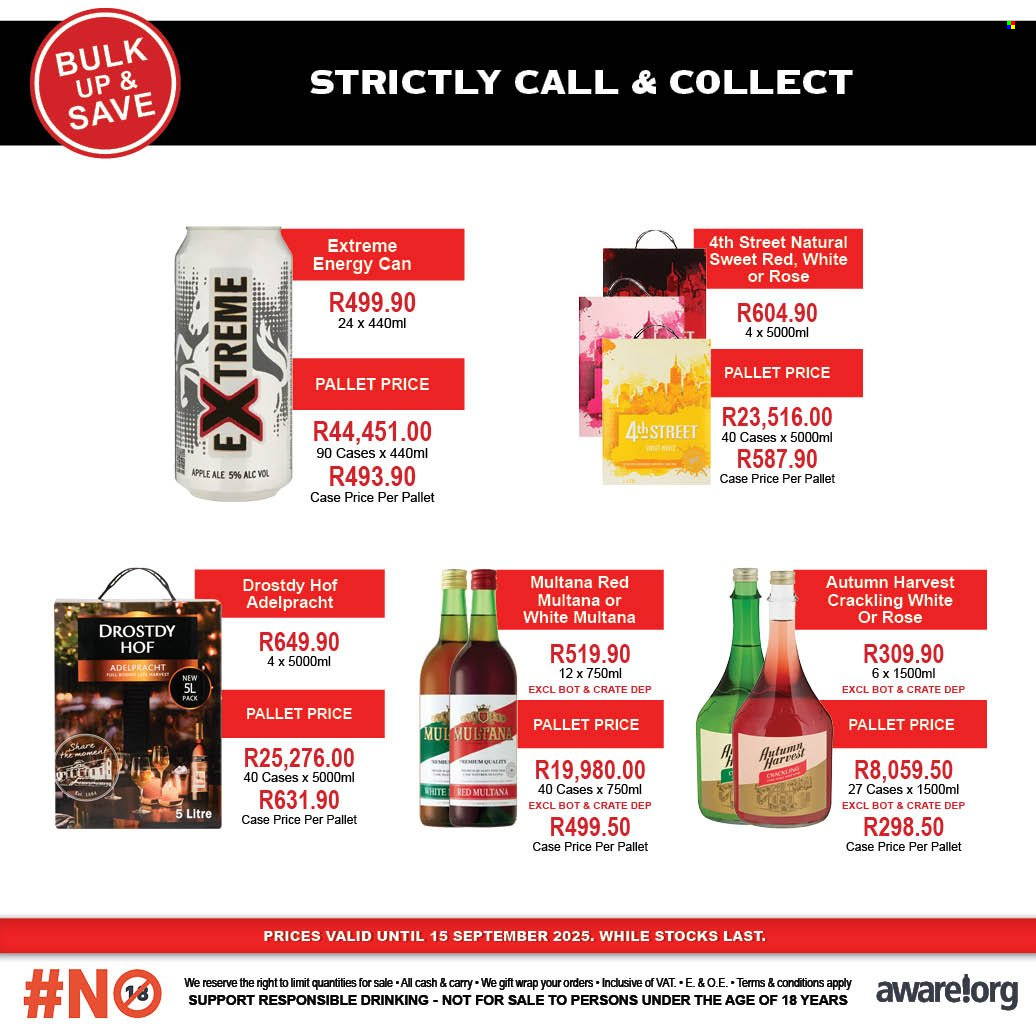 Johnny's Liquor Hypermarket specials - 01/09/2025 - 15/09/2025. Page 1