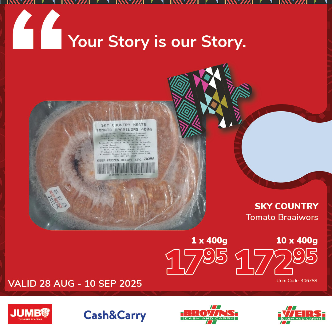 Jumbo Cash & Carry specials - 28/08/2025 - 10/09/2025. Page 21