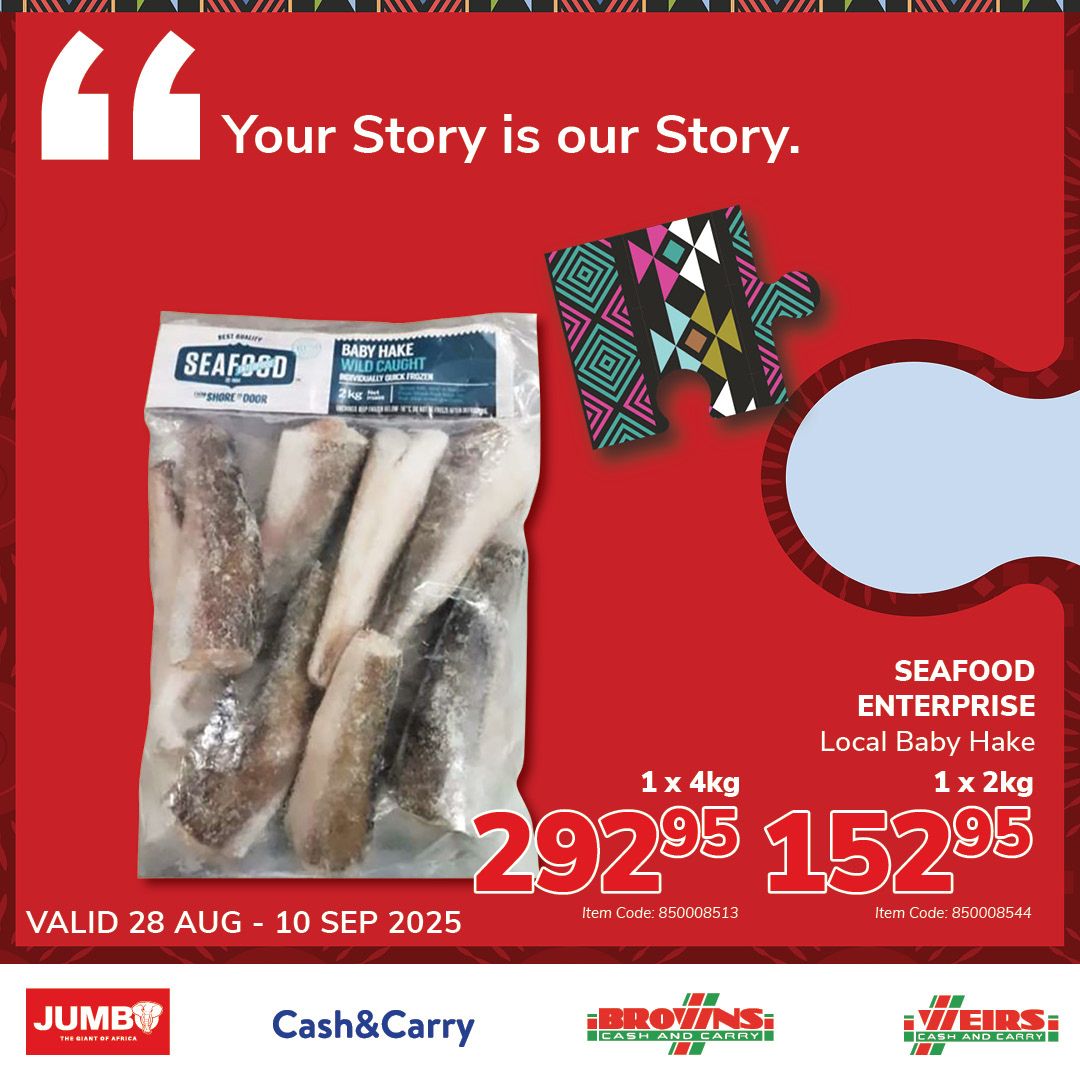 Jumbo Cash & Carry specials - 28/08/2025 - 10/09/2025. Page 18