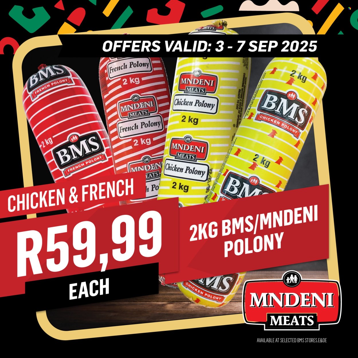 Mndeni Meats specials - 03/09/2025 - 07/09/2025. Page 6