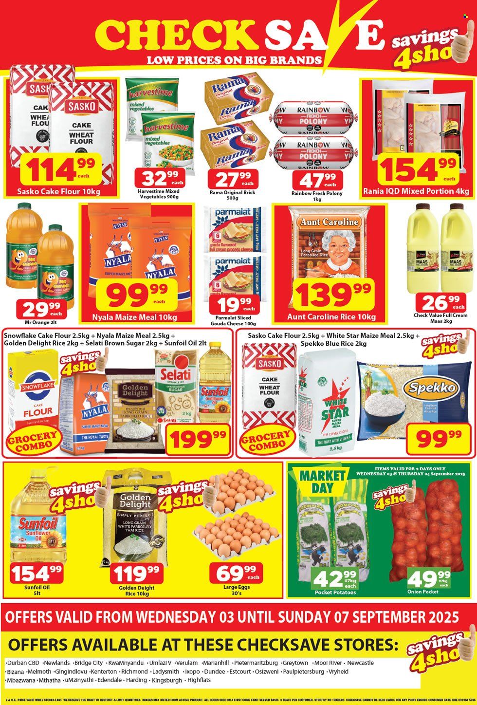 Check Save specials - 03/09/2025 - 07/09/2025. Page 1