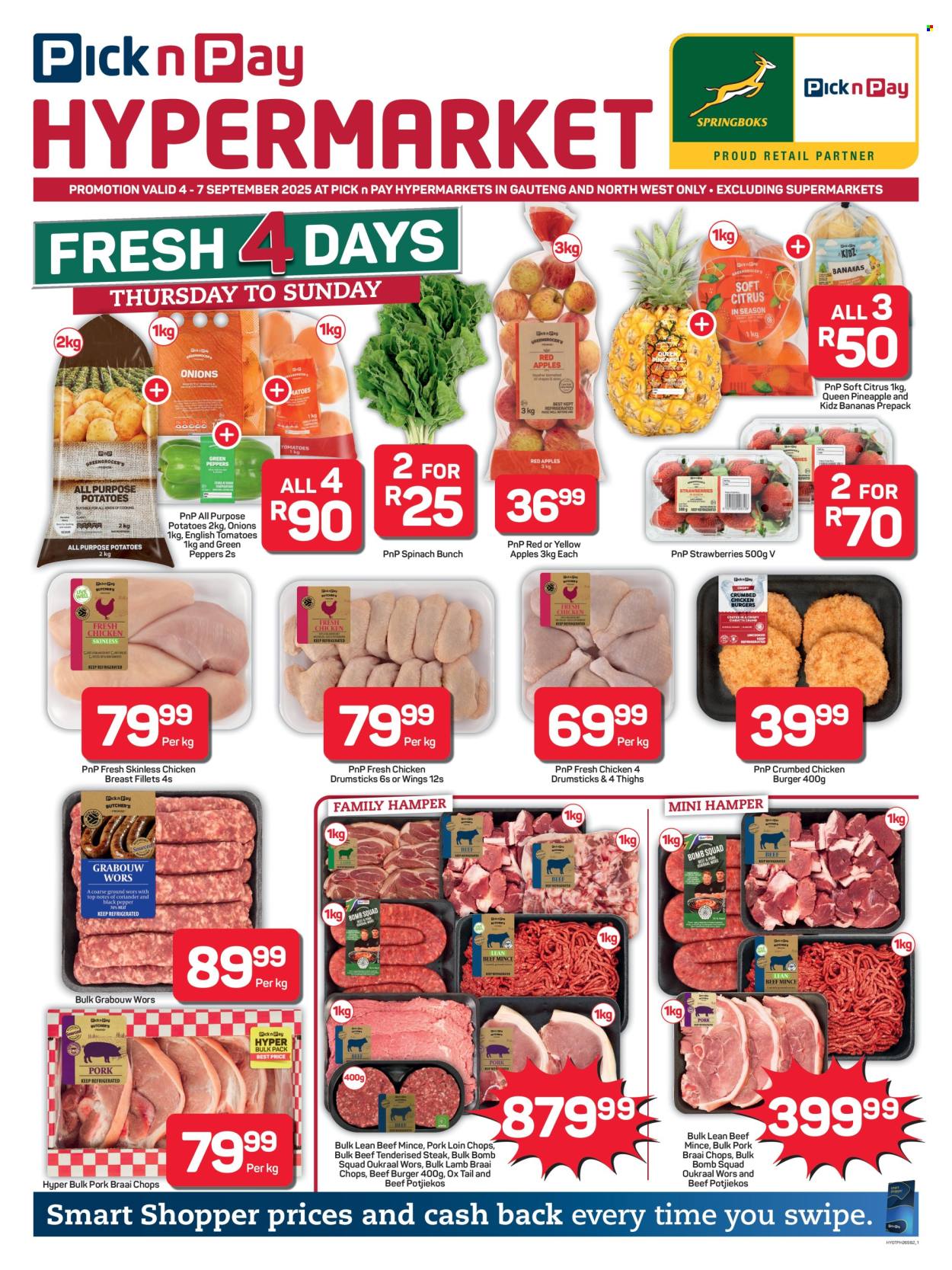 Pick n Pay Hypermarket specials - 04/09/2025 - 07/09/2025. Page 1