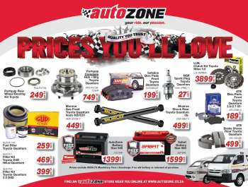 AutoZone catalogue .