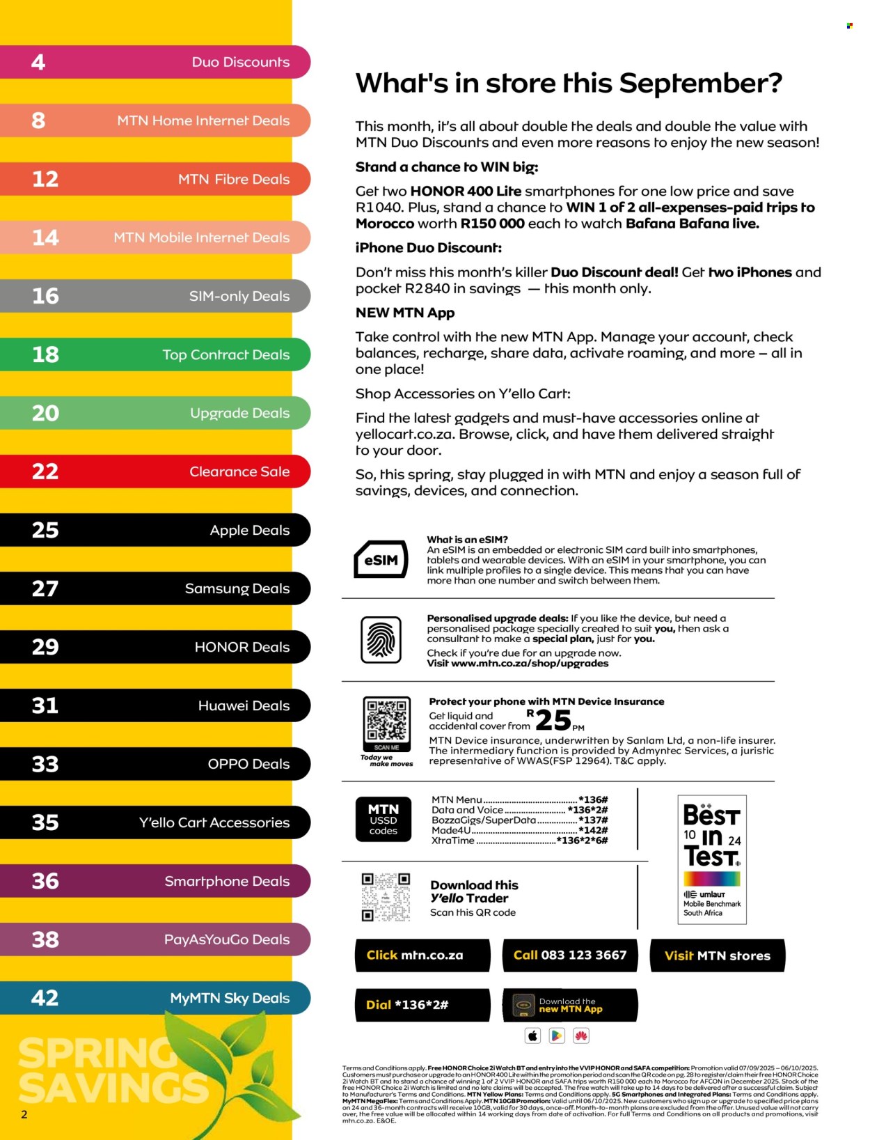 MTN specials - 07/09/2025 - 06/10/2025. Page 2
