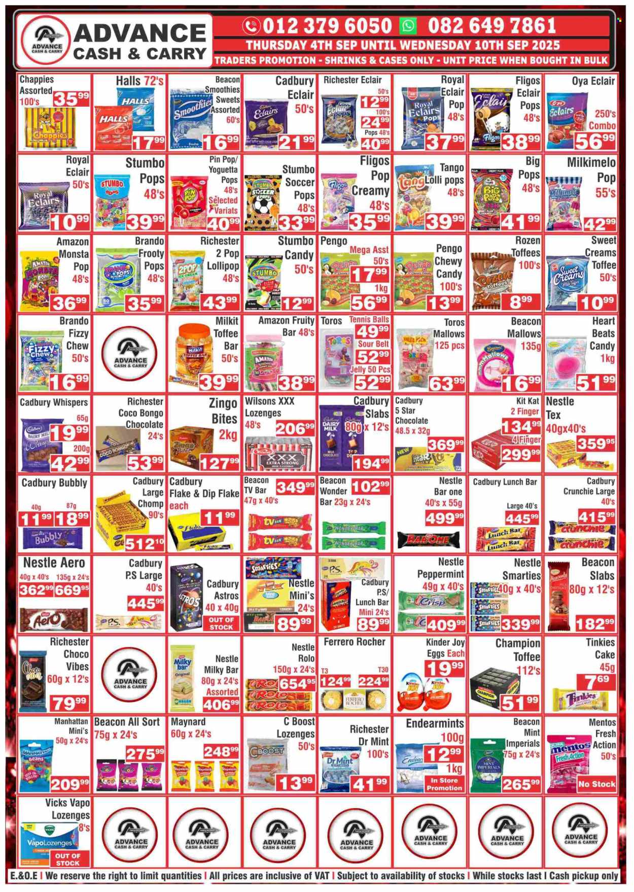 Advance Cash & Carry specials - 04/09/2025 - 10/09/2025. Page 9