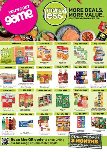 Game catalogue  - 01/09/2025 - 31/10/2025.