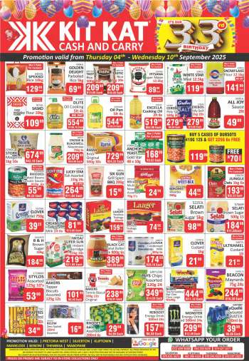Kit Kat Cash & Carry catalogue  - 04/09/2025 - 10/09/2025.