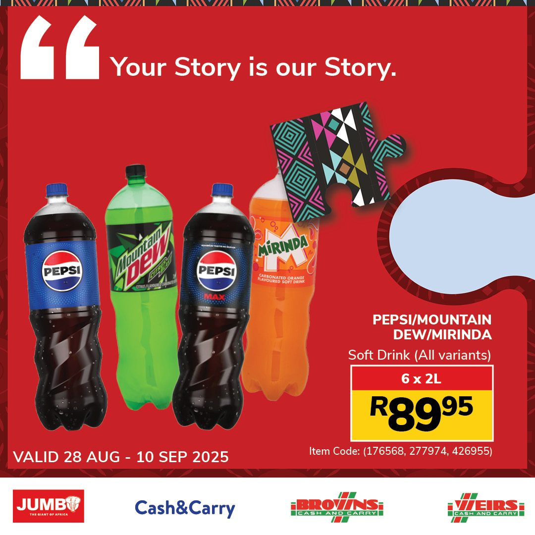 Jumbo Cash & Carry specials - 28/08/2025 - 10/09/2025. Page 13
