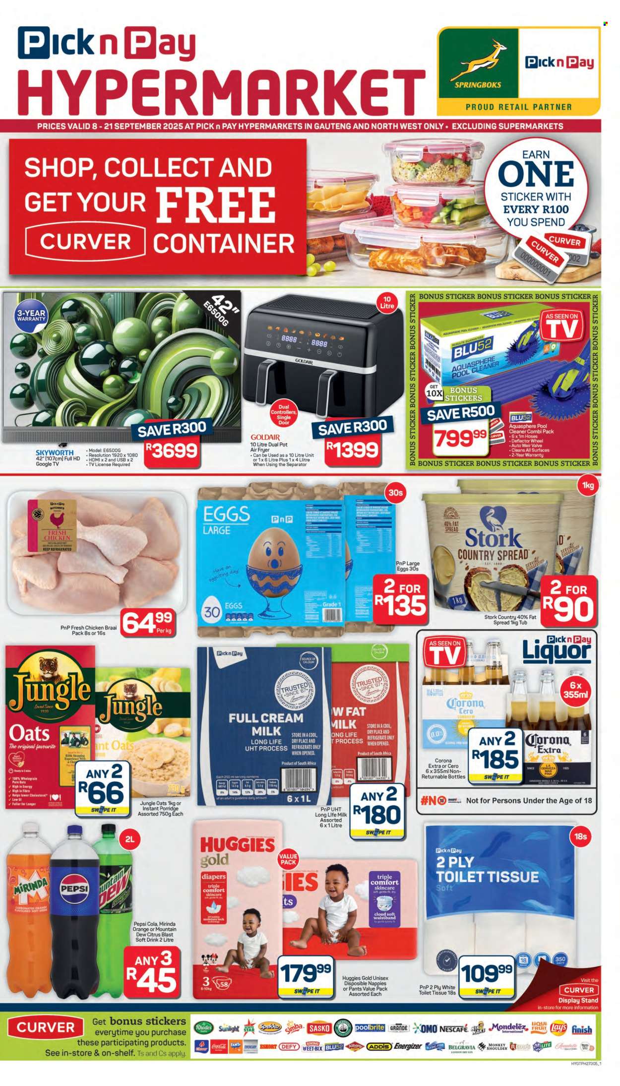 Pick n Pay Hypermarket specials - 08/09/2025 - 21/09/2025. Page 1