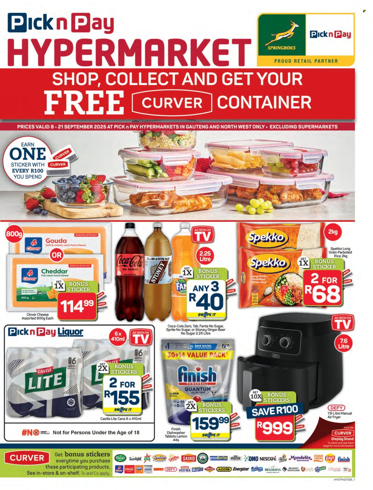 Pick n Pay Hypermarket specials - 08/09/2025 - 21/09/2025. Page 1