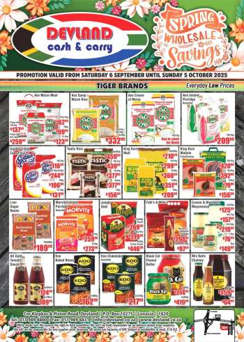 Devland catalogue  - 06/09/2025 - 05/10/2025.