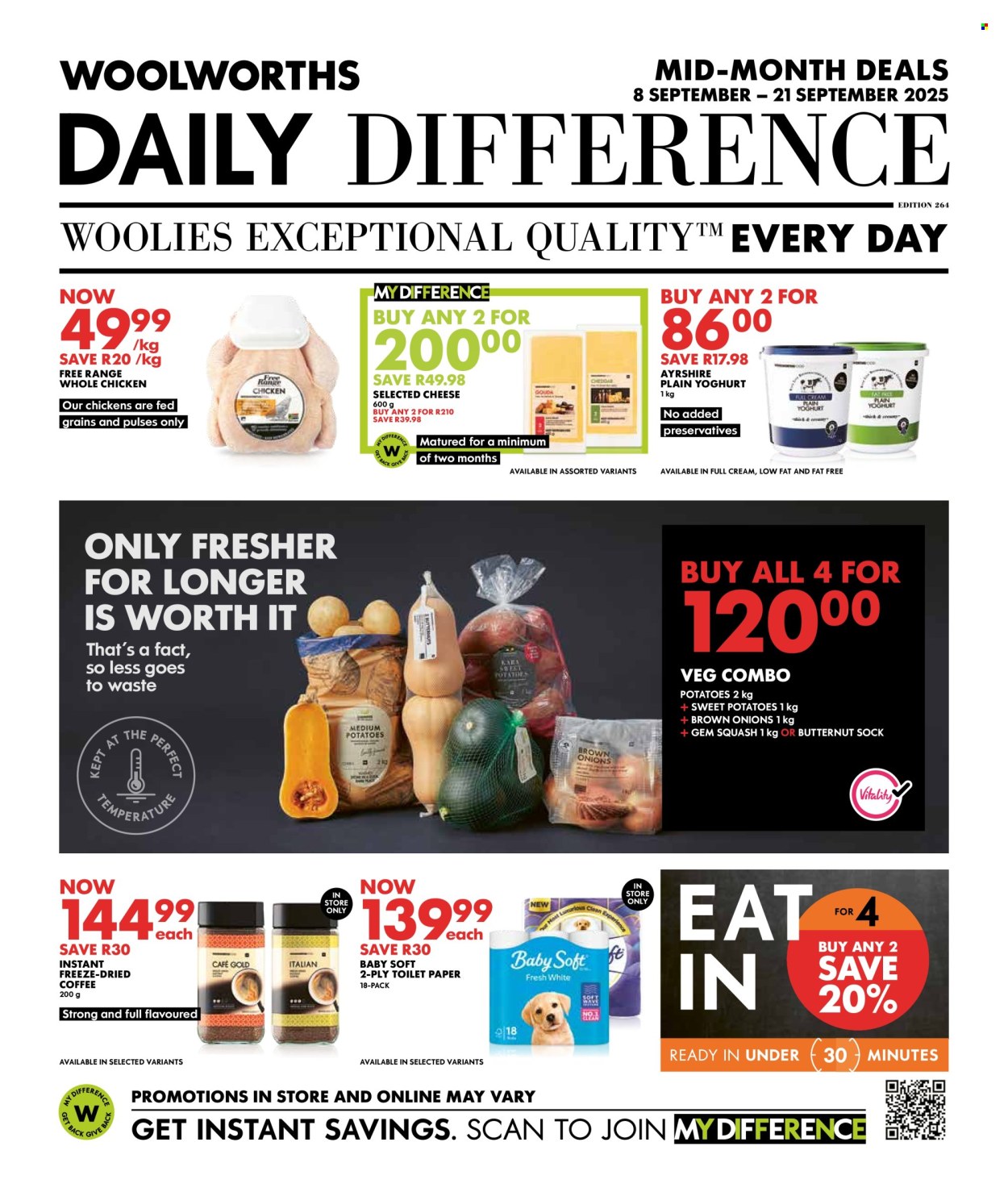Woolworths specials - 08/09/2025 - 21/09/2025. Page 1