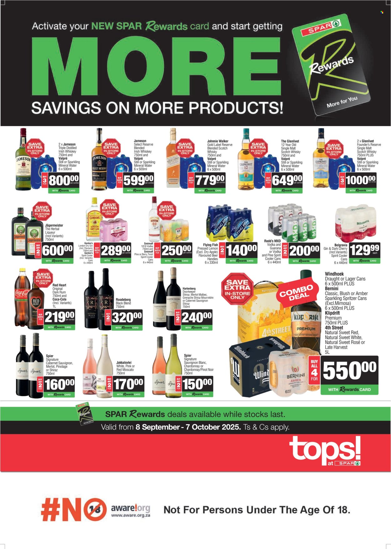 TOPS at SPAR specials - 08/09/2025 - 07/10/2025. Page 1