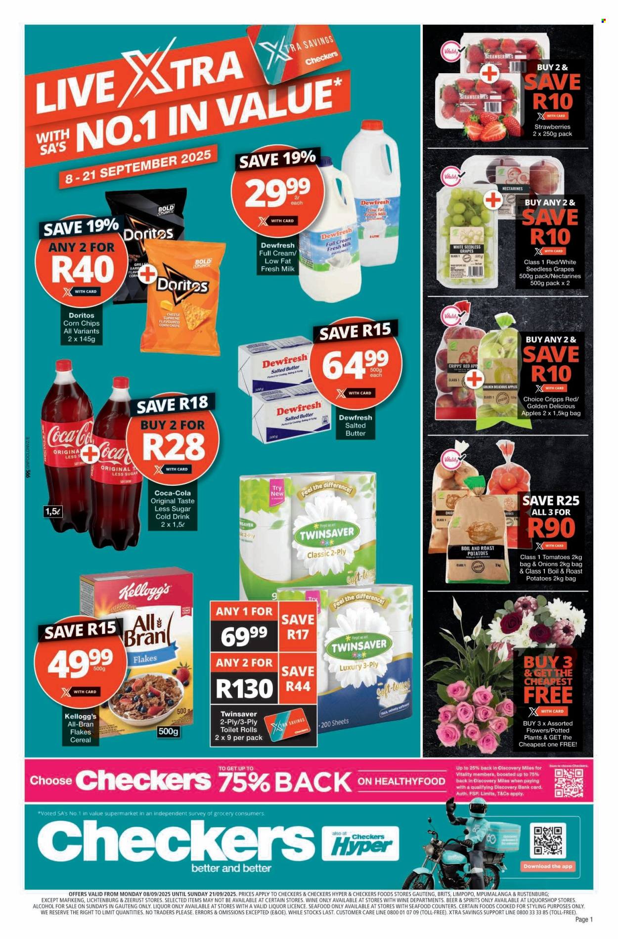 Checkers specials - 08/09/2025 - 21/09/2025. Page 1