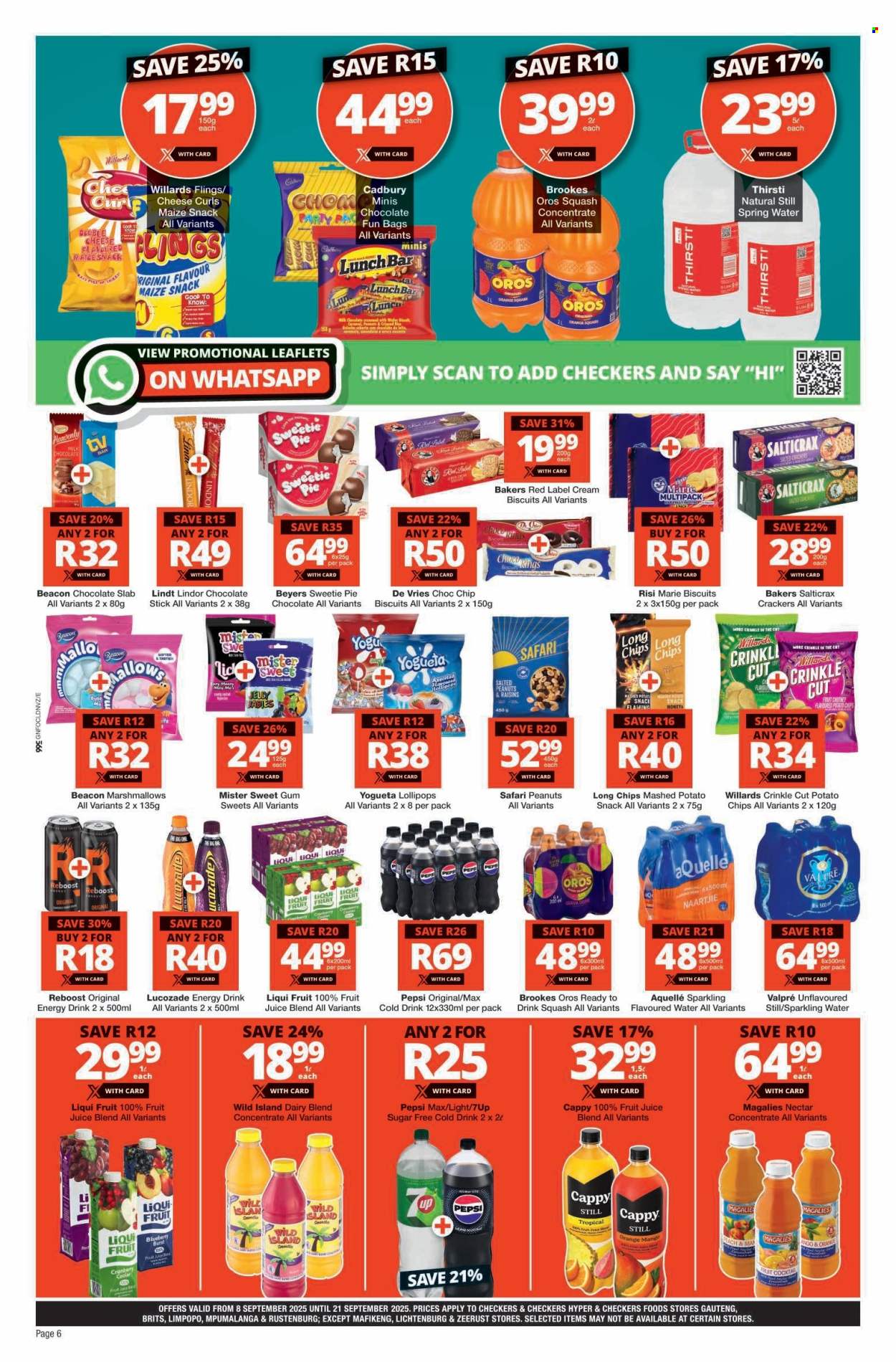Checkers specials - 08/09/2025 - 21/09/2025. Page 6