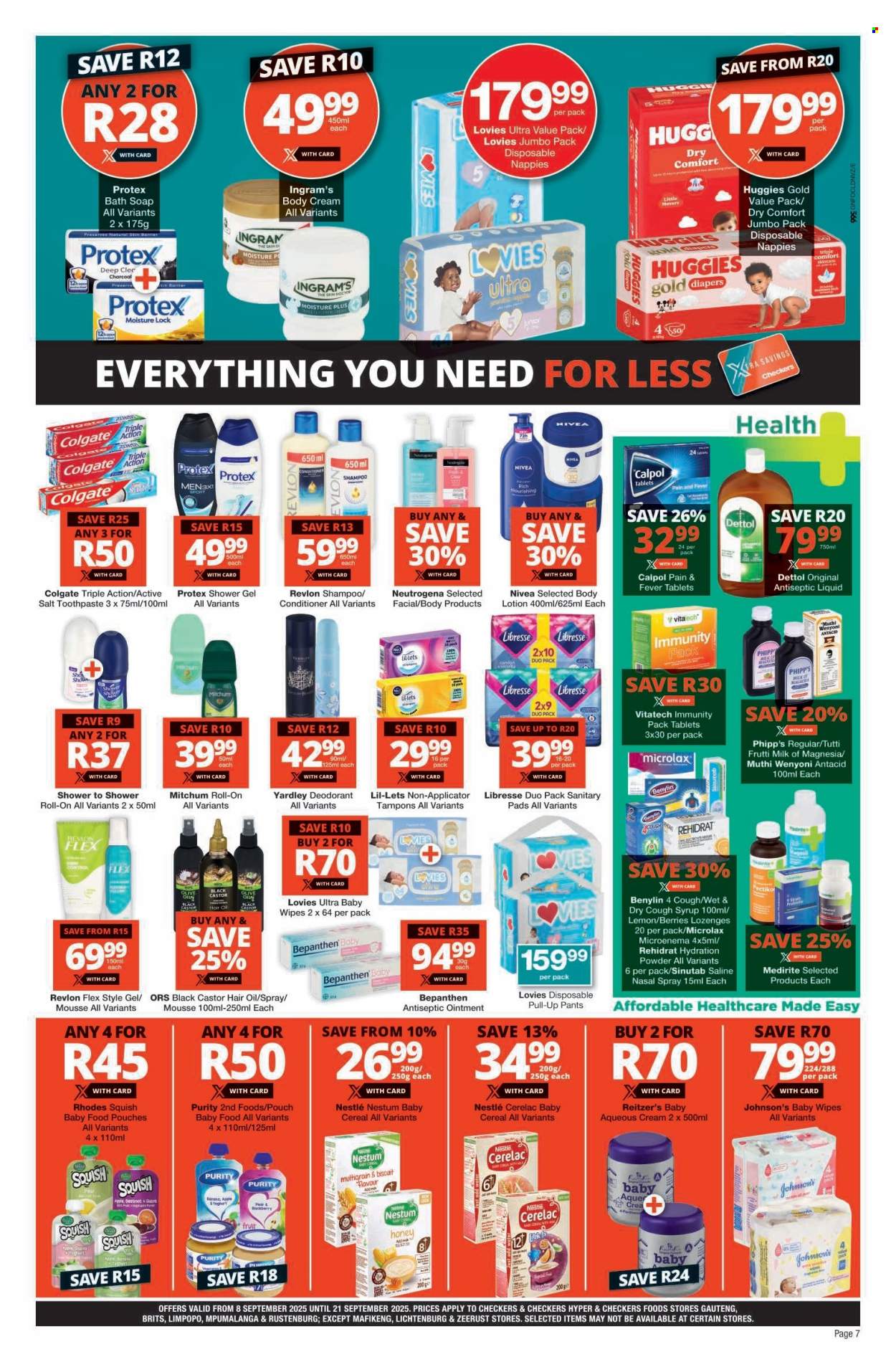 Checkers specials - 08/09/2025 - 21/09/2025. Page 7