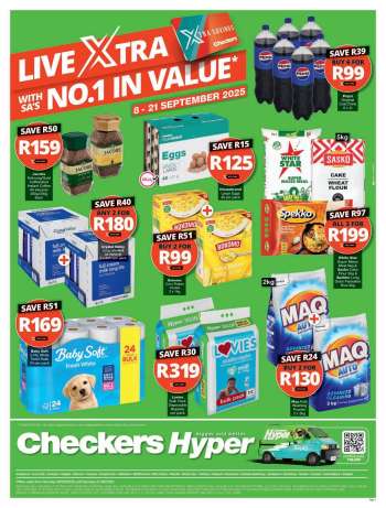 Checkers catalogue  - 08/09/2025 - 21/09/2025.