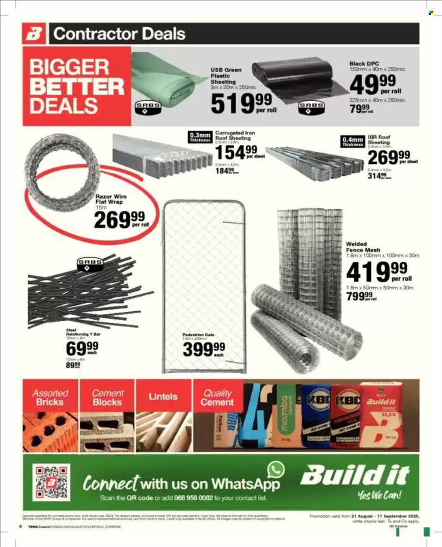 Build It specials - 21/08/2025 - 17/10/2025. Page 8