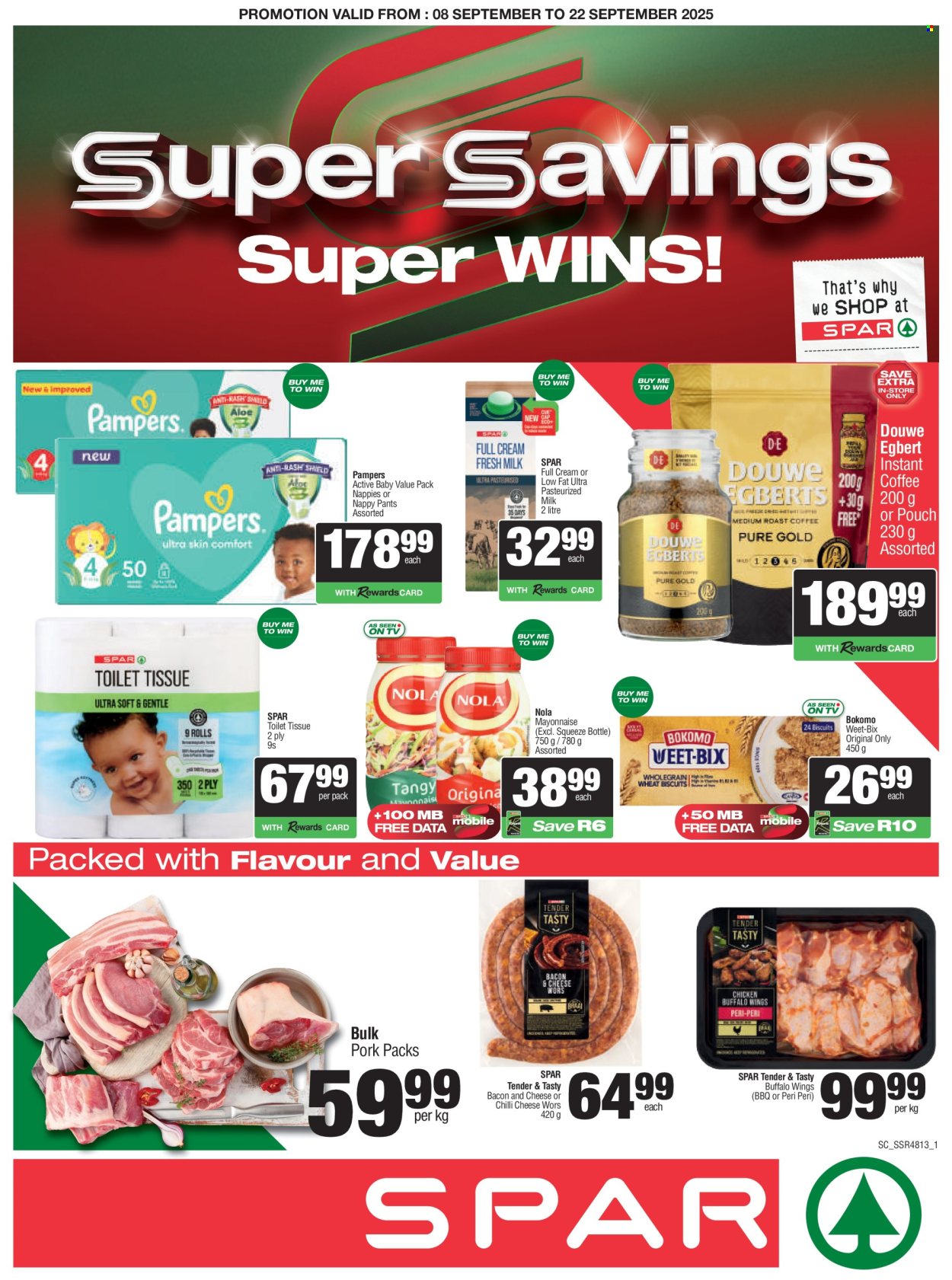 SPAR specials - 08/09/2025 - 22/09/2025. Page 1