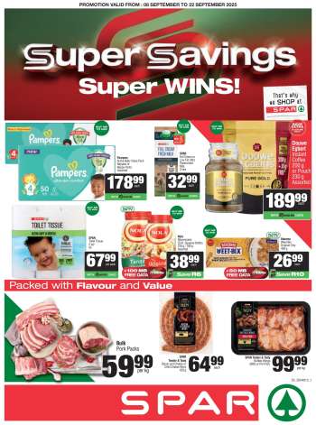 SPAR catalogue  - 08/09/2025 - 22/09/2025.