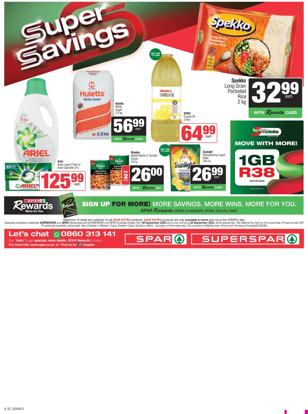 SPAR specials - 08/09/2025 - 22/09/2025. Page 7