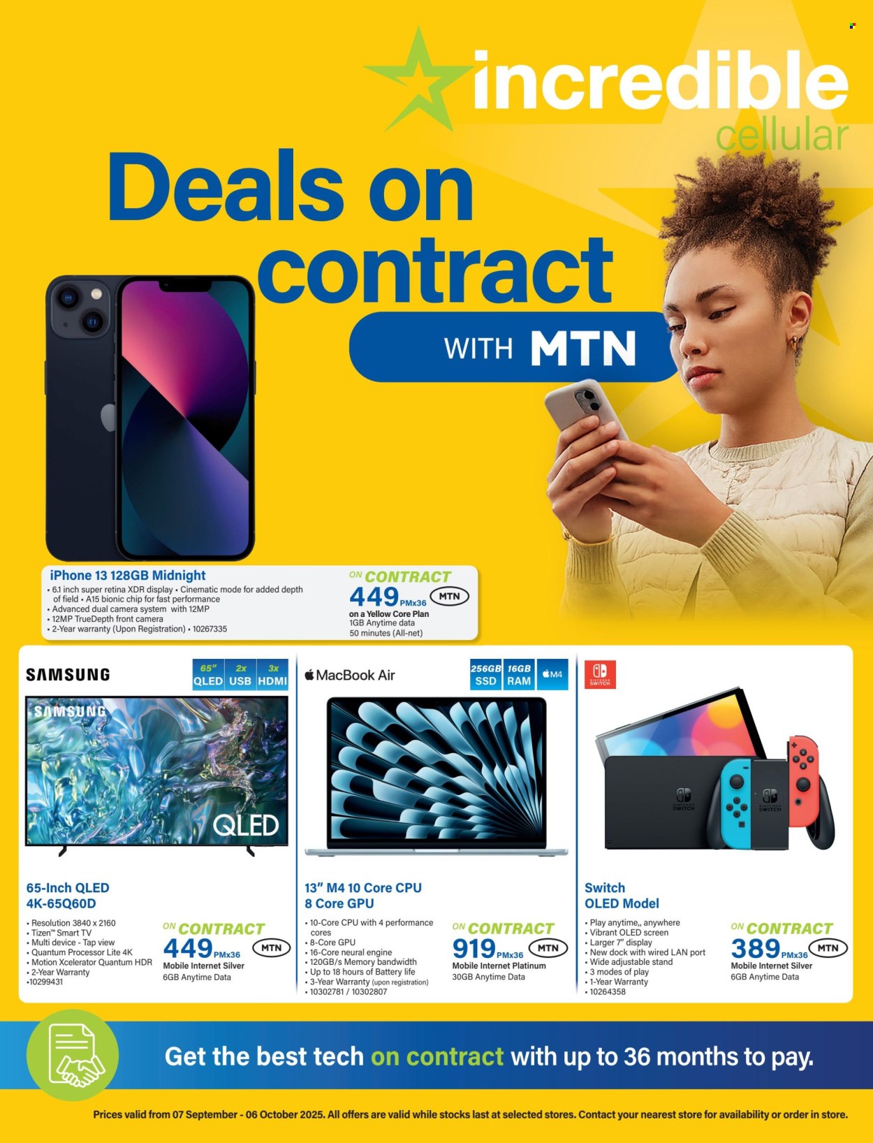 Incredible Connection specials - 07/09/2025 - 06/10/2025. Page 1