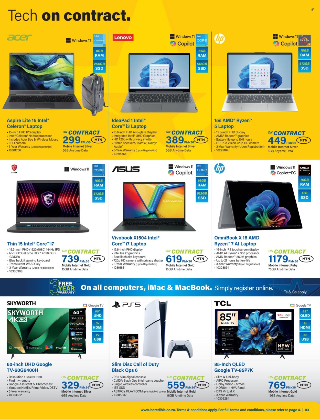 Incredible Connection specials - 07/09/2025 - 06/10/2025. Page 3