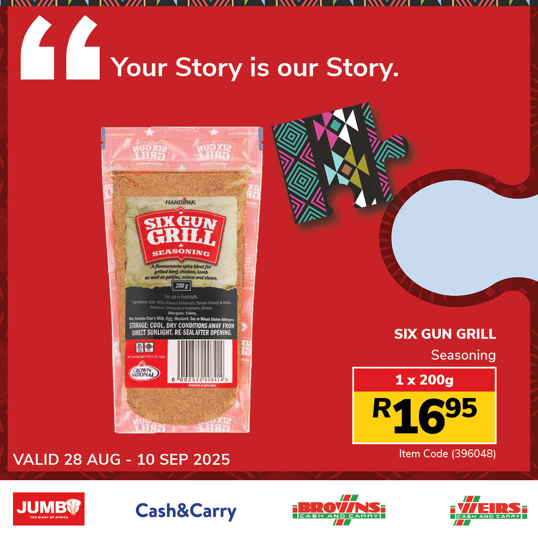 Jumbo Cash & Carry specials - 28/08/2025 - 10/09/2025. Page 1