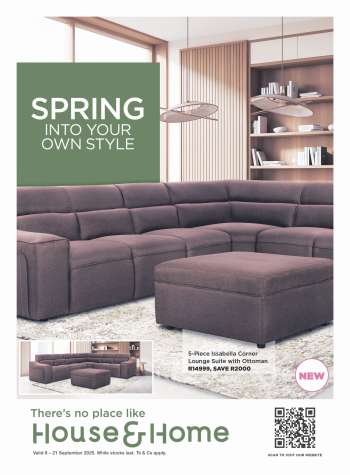 House & Home catalogue  - 08/09/2025 - 21/09/2025.