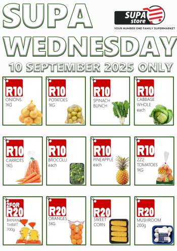 Supa Store catalogue  - 10/09/2025 - 10/09/2025.