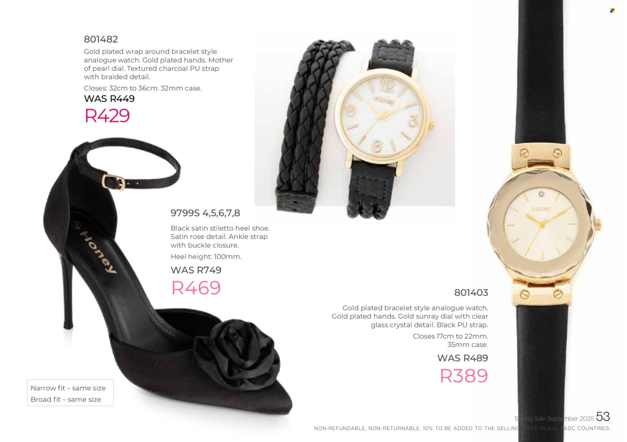 Honey specials. Page 55