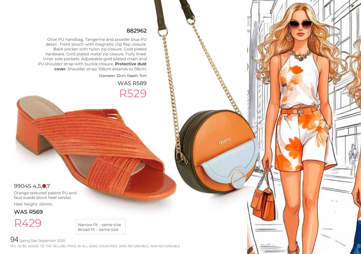Honey specials. Page 96