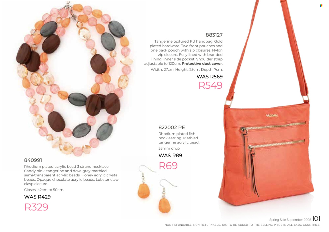 Honey specials. Page 103