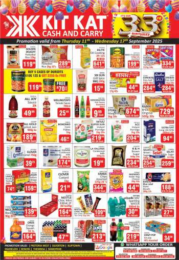 Kit Kat Cash & Carry catalogue  - 11/09/2025 - 17/09/2025.