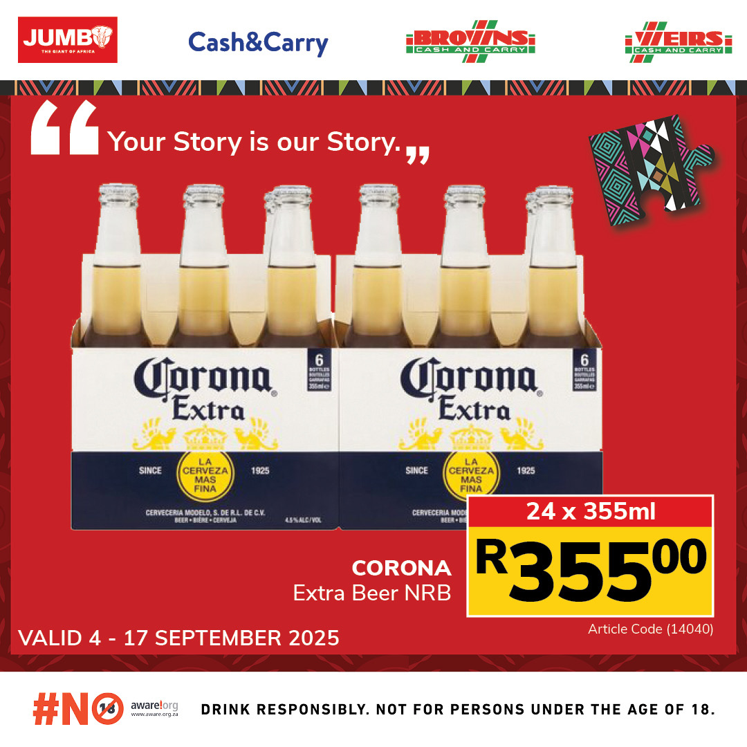 Jumbo Cash & Carry specials - 04/09/2025 - 17/09/2025. Page 16