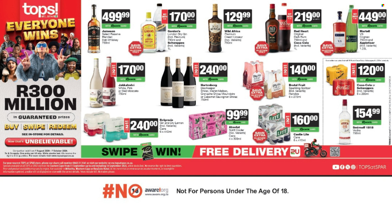TOPS at SPAR specials - 11/09/2025 - 14/09/2025. Page 1