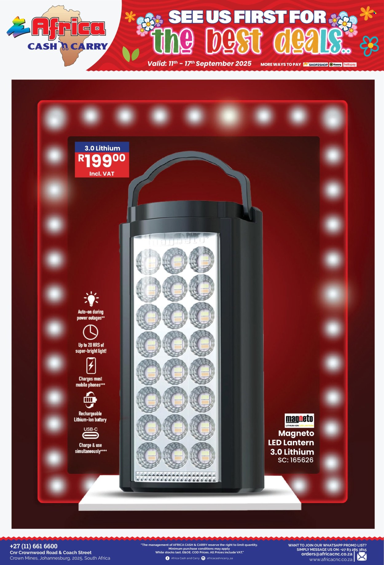 Africa Cash & Carry specials - 11/09/2025 - 17/09/2025. Page 16