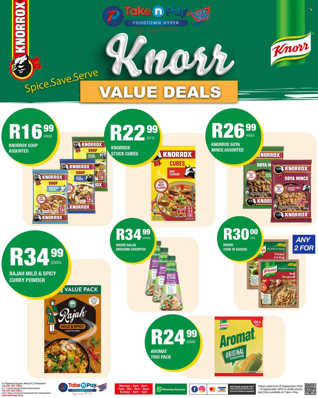 Take n Pay specials - 15/09/2025 - 21/09/2025. Page 22
