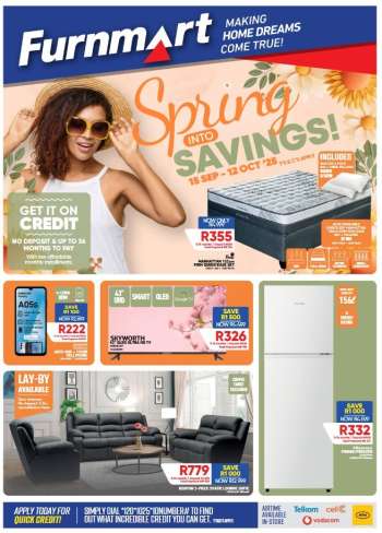 Furnmart catalogue  - 15/09/2025 - 12/10/2025.