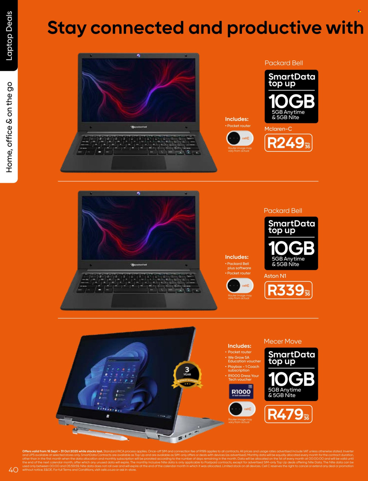 Cell C specials - 16/09/2025 - 31/10/2025. Page 40