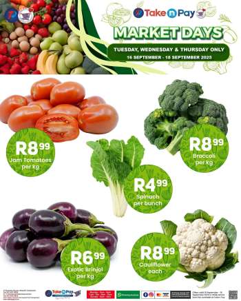 Take n Pay catalogue  - 16/09/2025 - 18/09/2025.